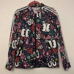 Adidas zip up jacket